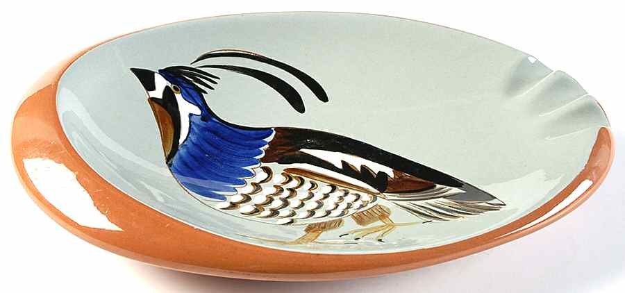 Sportsmen's Giftware 10" Ashtray by Stangl-1