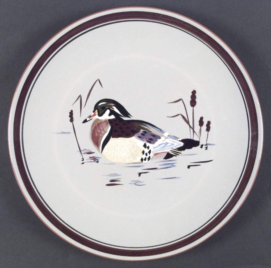 Sportsmen's Giftware Service Plate (Charger) by Stangl-1