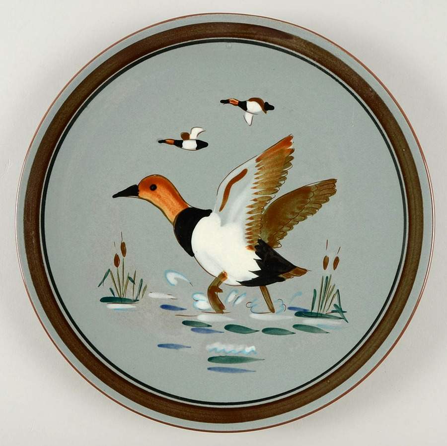 Sportsmen's Giftware Service Plate (Charger) by Stangl-1