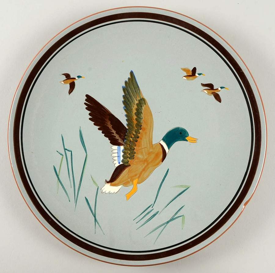 Sportsmen's Giftware Service Plate (Charger) by Stangl-1