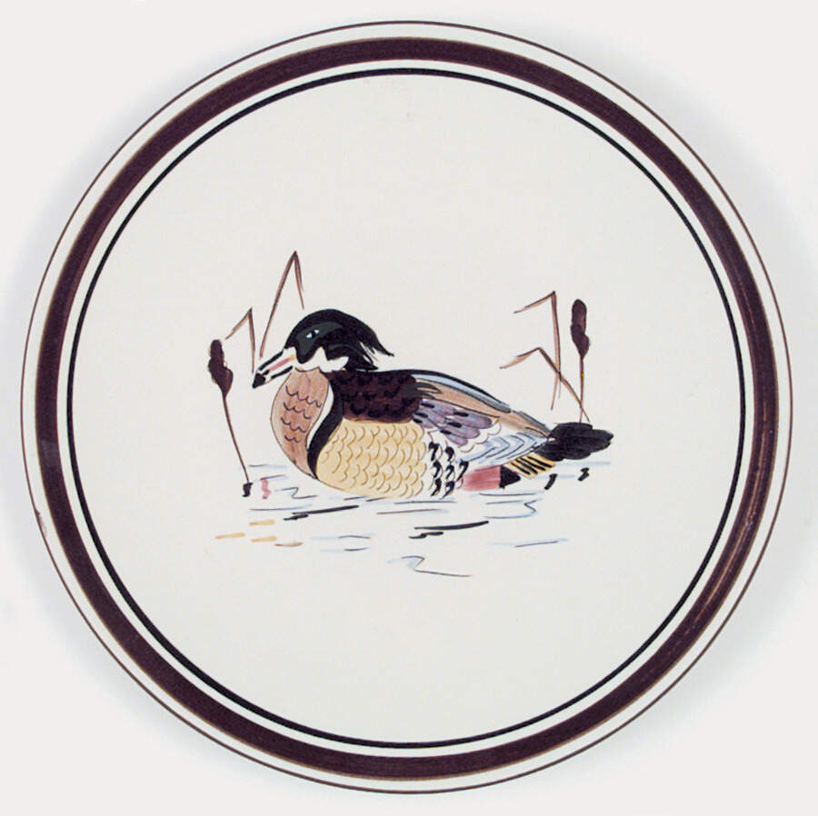 Sportsmen's Giftware Service Plate (Charger) by Stangl-1