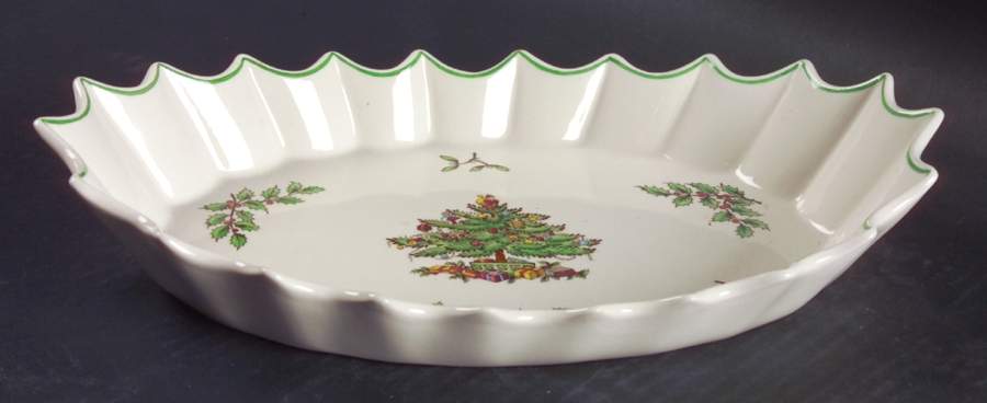 Christmas Tree (Green Trim) Jubilee Platter by Spode-1