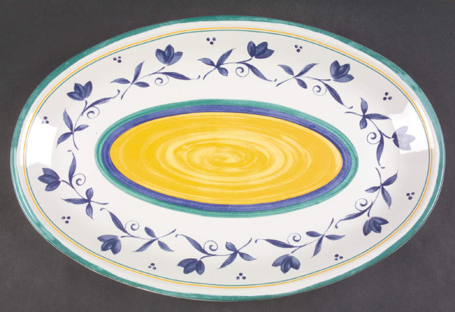 Skylight 15" Oval Serving Platter by Studio Nova-1