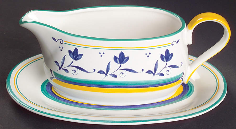 Skylight Gravy Boat & Underplate (Relish/Butter) by Studio Nova-1
