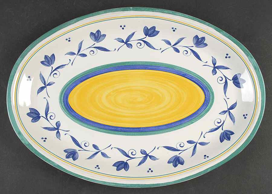 Skylight 16" Oval Serving Platter by Studio Nova-1