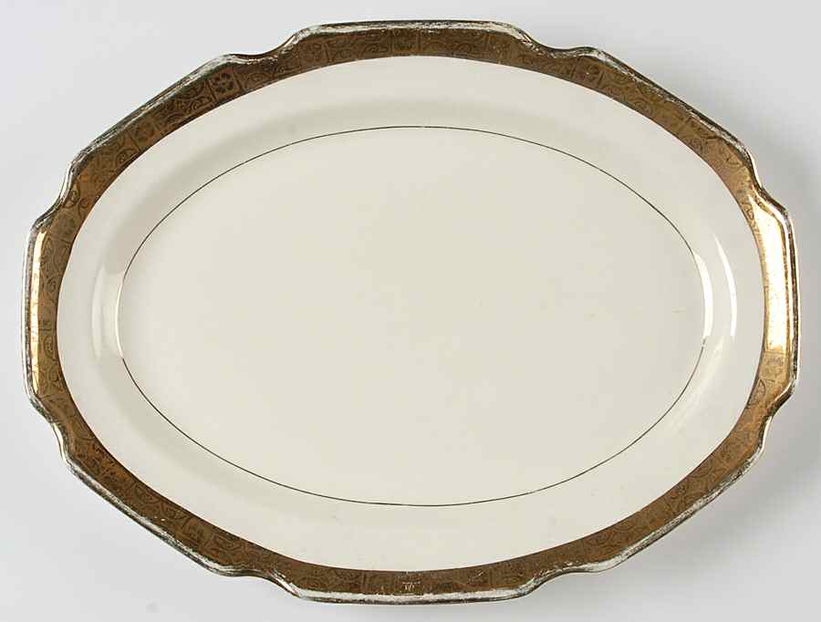 STT113 13" Oval Serving Platter by Stetson-1