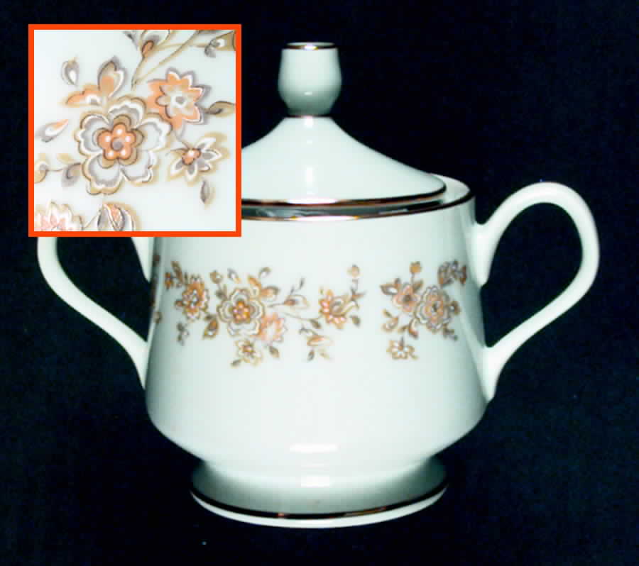 Cashmere Sugar Bowl & Lid by Style House-1