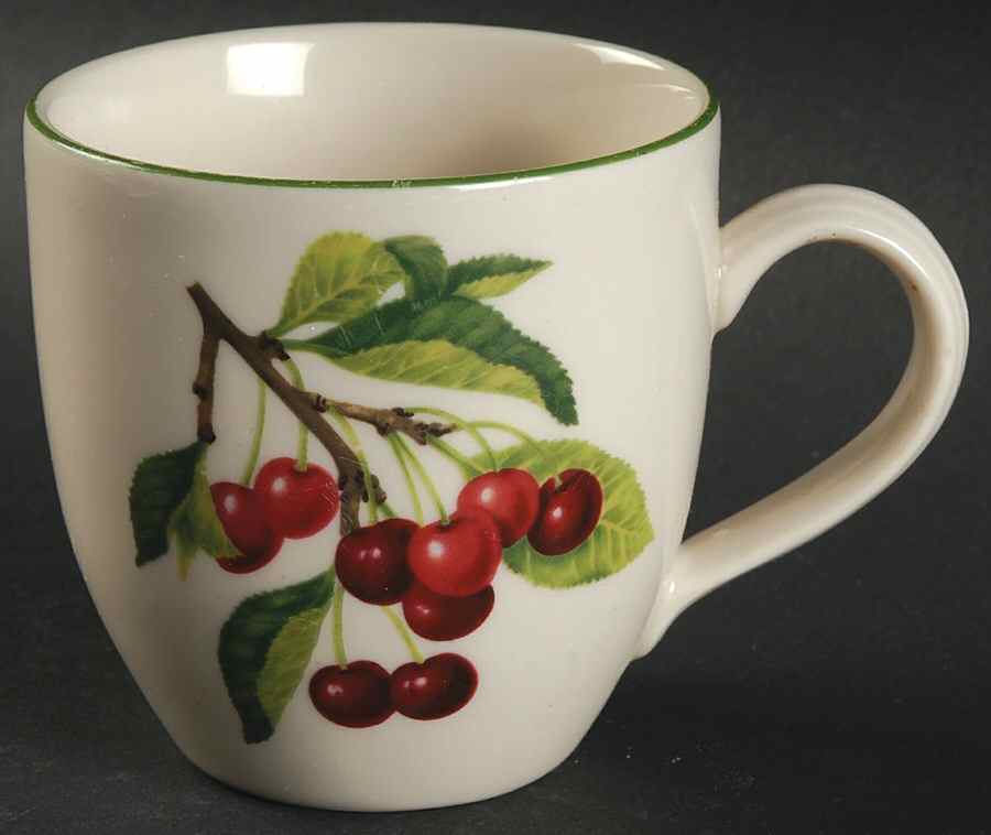 Fruit Medley Cherry Flat Cup by Studio Nova-1