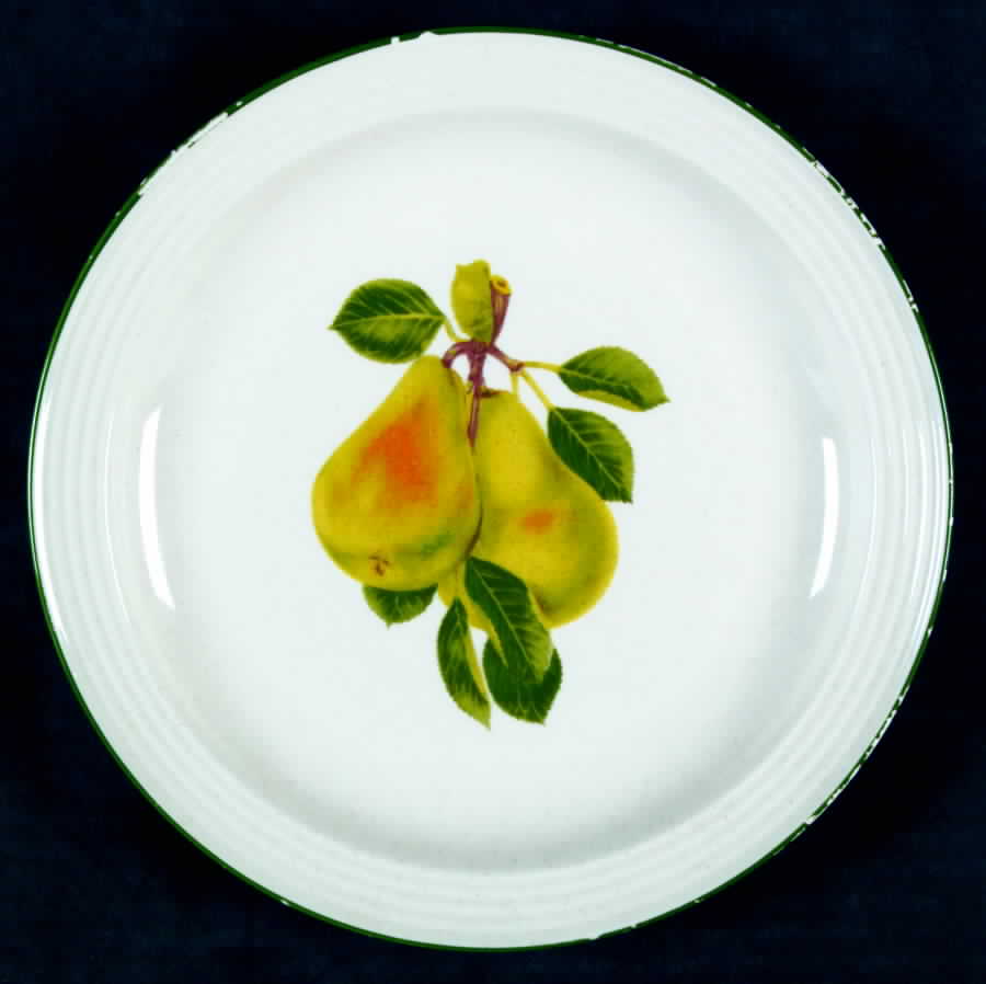 Fruit Medley Pear Salad Plate by Studio Nova-1