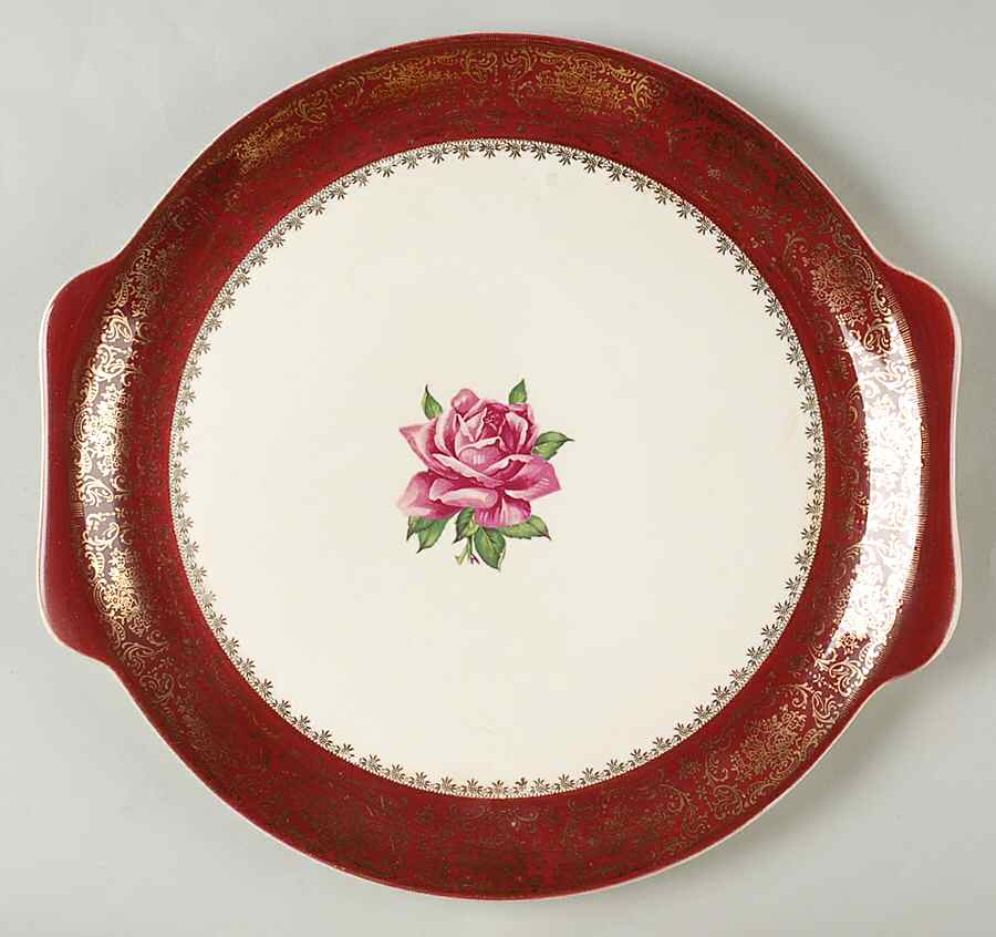 SLM140 Handled Cake Plate by Salem-1