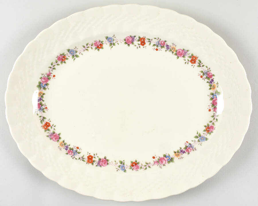SIM6 14" Oval Serving Platter by Simpsons-1