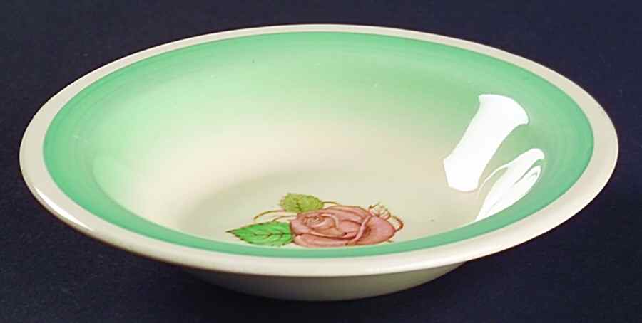 Patricia Rose Rim Fruit/Dessert (Sauce) Bowl by Susie Cooper-1