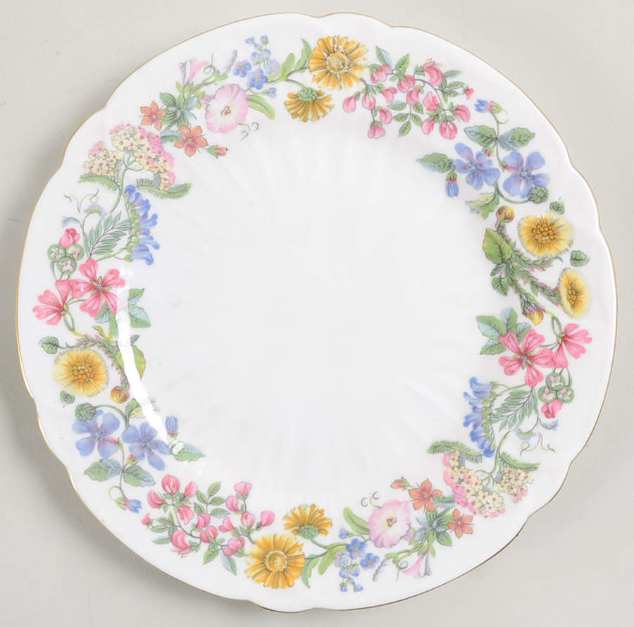 Hedgerow Salad Plate by Shelley-1