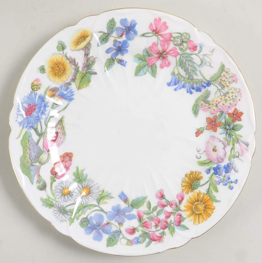 Hedgerow Bread & Butter Plate by Shelley-1
