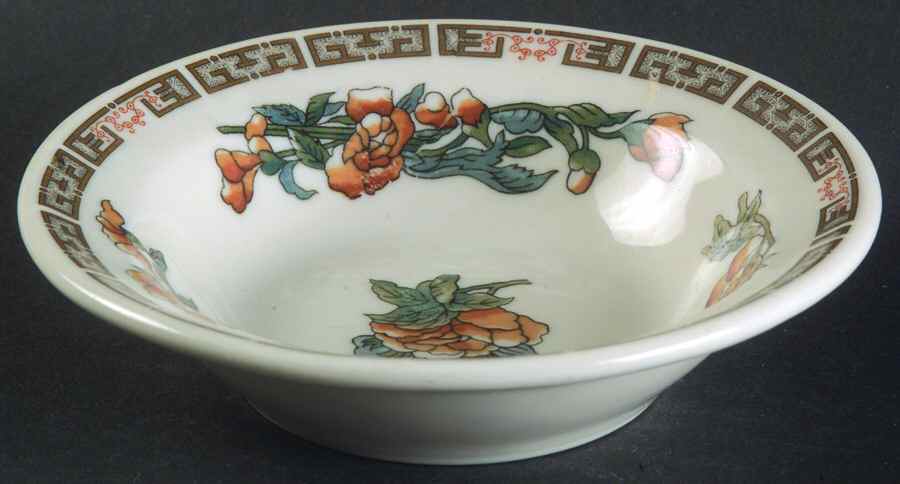 Indian Tree Orange Flowers Fruit/Dessert (Sauce) Bowl by Syracuse-1