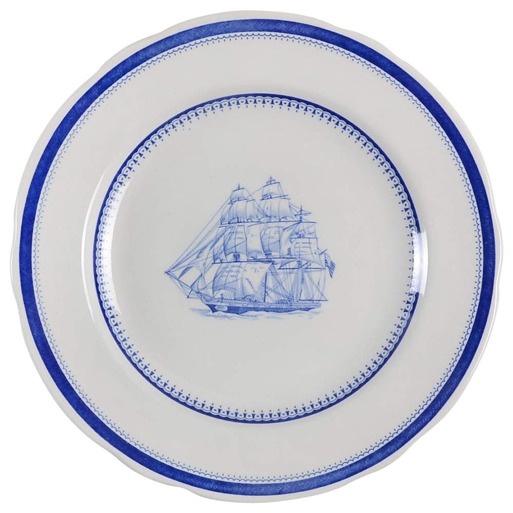 Blue Clipper Salad Plate by Spode-1