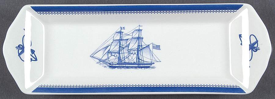 Blue Clipper Mint Tray by Spode-1