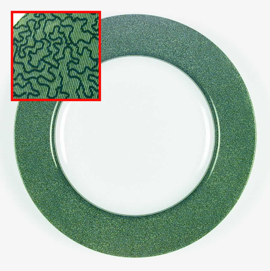 Vermicelli Green Dinner Plate by Spode-1