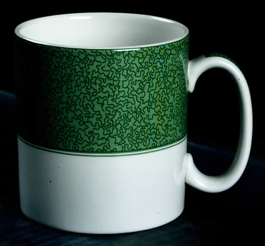 Vermicelli Green Mug by Spode-1