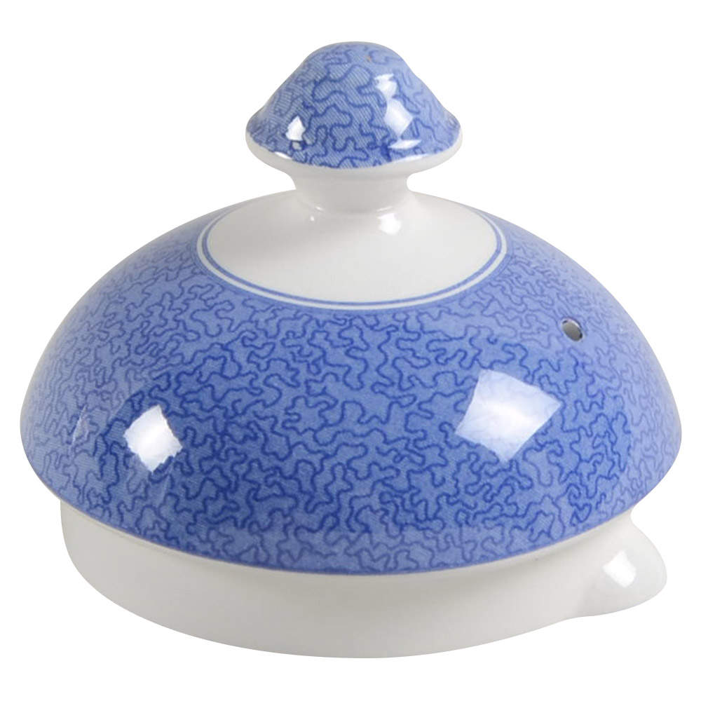 Vermicelli Blue Lid for Coffee Pot by Spode-1