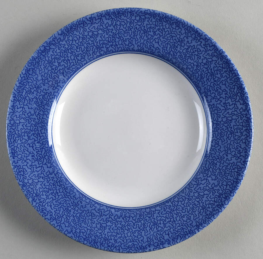 Vermicelli Blue Bread & Butter Plate by Spode-1