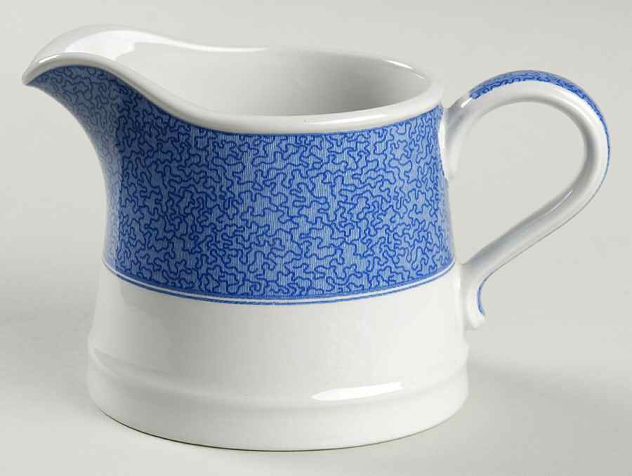 Vermicelli Blue Creamer by Spode-1