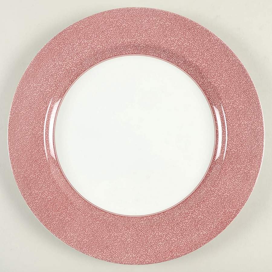 Vermicelli Red Service Plate (Charger) by Spode-1