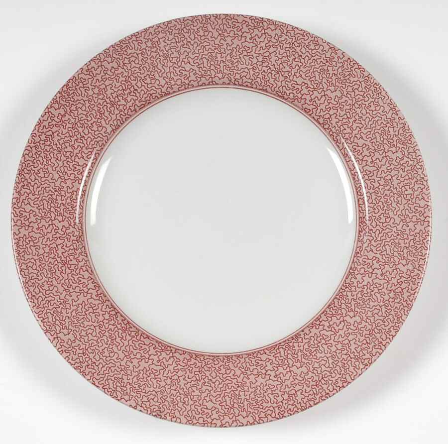 Vermicelli Red Salad Plate by Spode-1