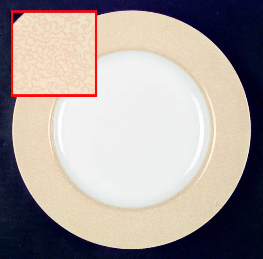 Vermicelli Yellow Dinner Plate by Spode-1