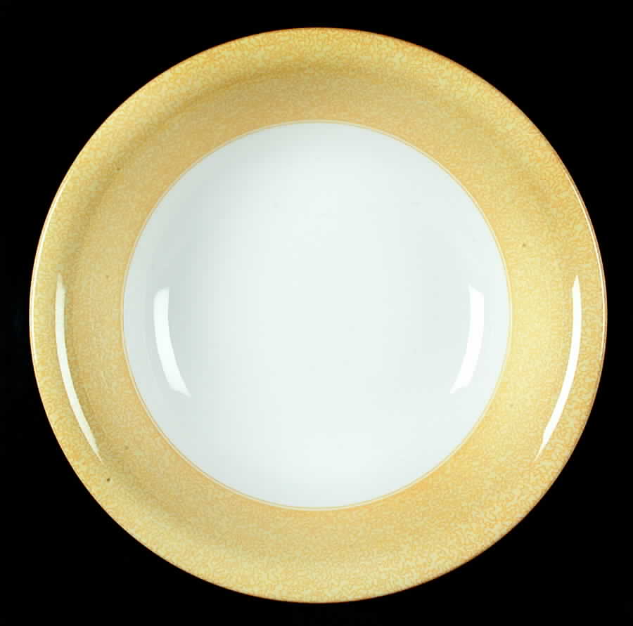 Vermicelli Yellow Coupe Cereal Bowl by Spode-1
