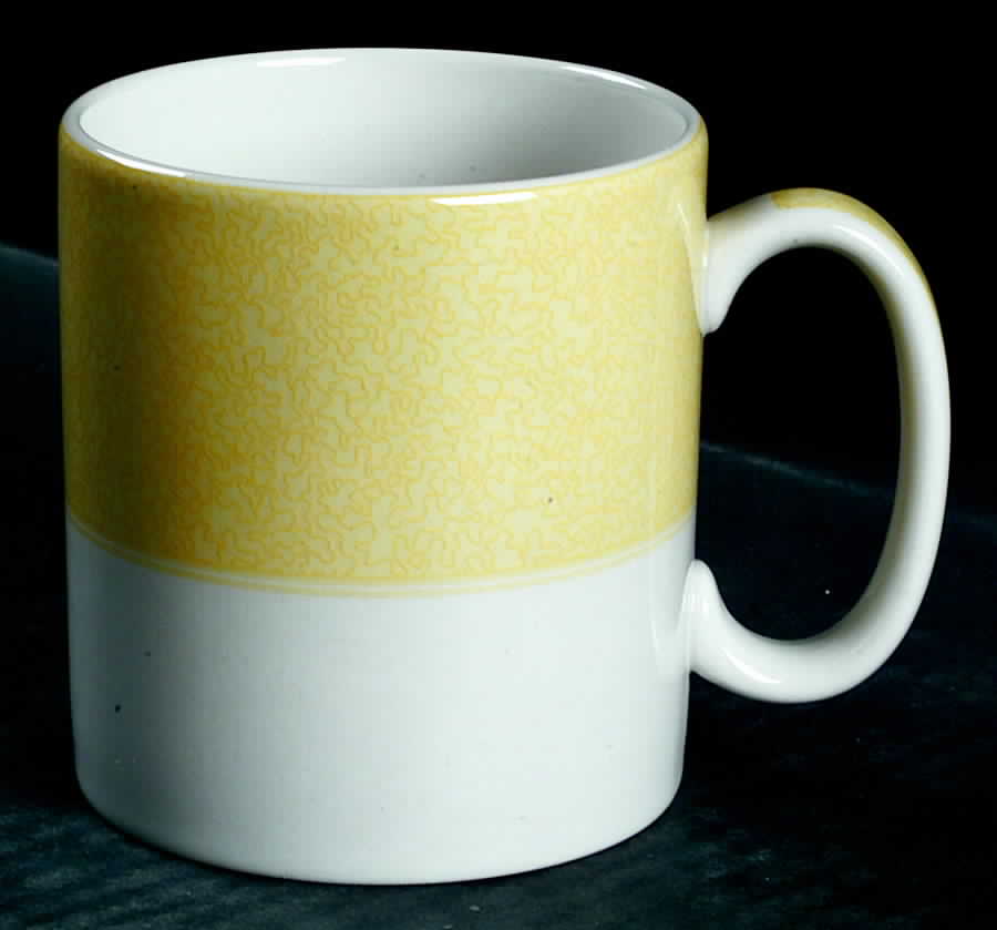 Vermicelli Yellow Mug by Spode-1
