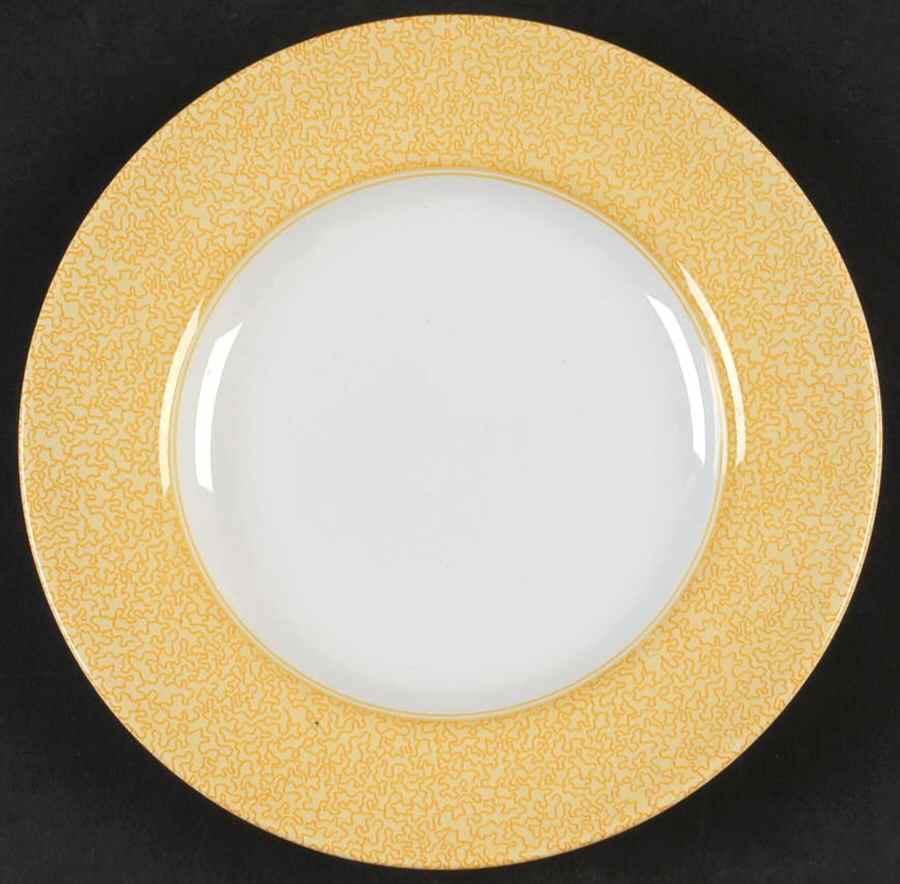 Vermicelli Yellow Bread & Butter Plate by Spode-1