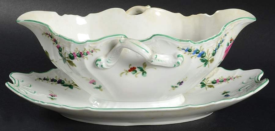 SCL21 Gravy Boat with Attached Underplate by Schlaggenwald-1