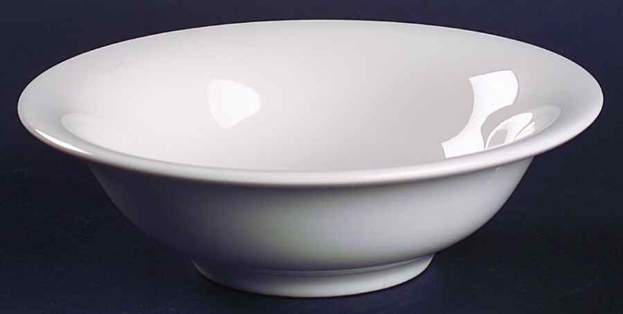 Morwel White Coupe Cereal Bowl by Syracuse-1