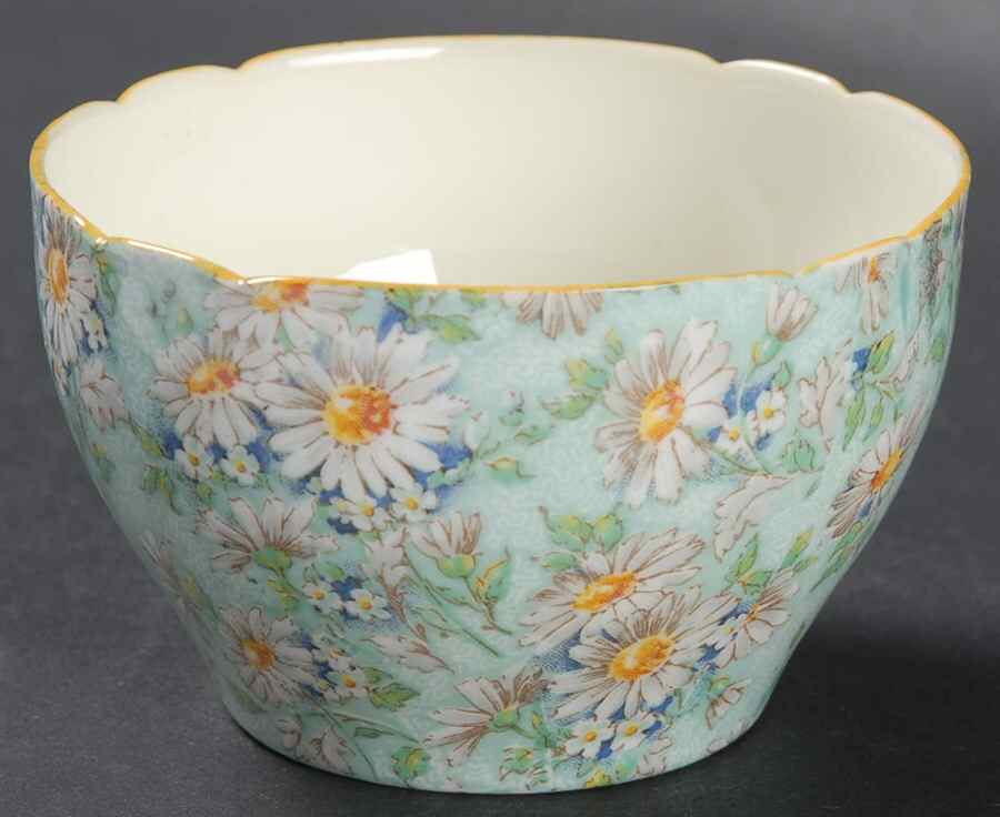 Marguerite (Henley Shape) Open Sugar Bowl by Shelley-1