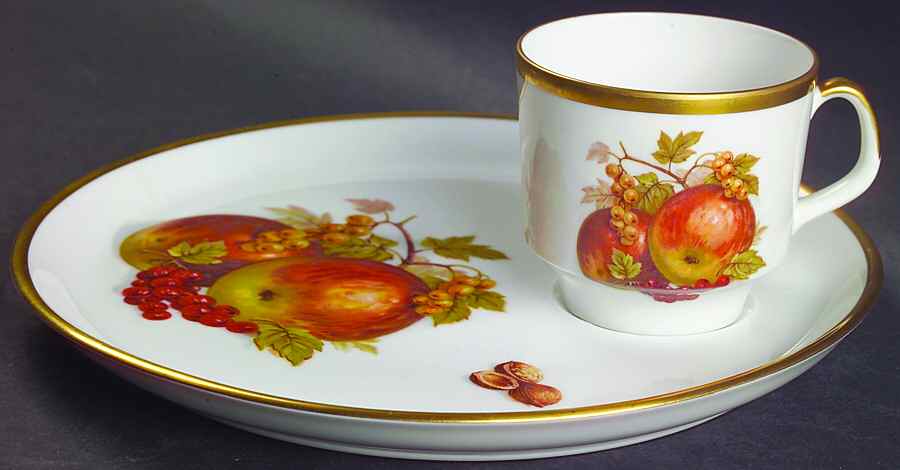 Harvest Snack Plate & Cup Set by Schumann - Bavaria-1
