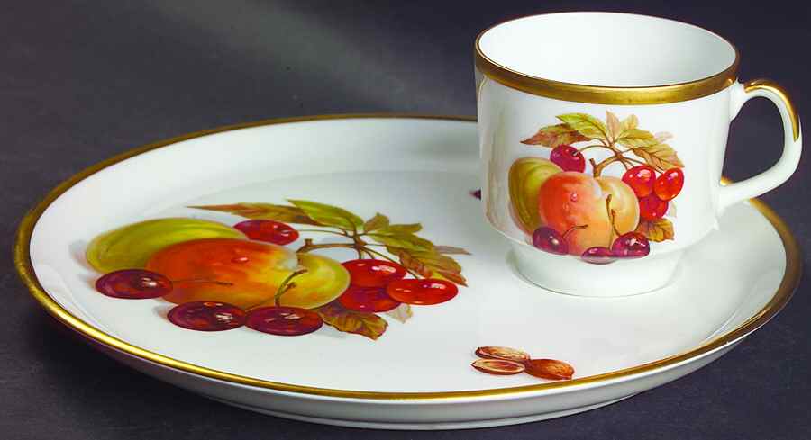 Harvest Snack Plate & Cup Set by Schumann - Bavaria-1