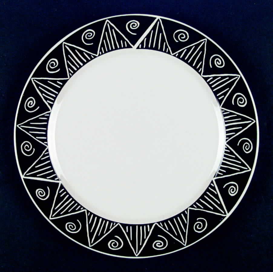 Shadow Dinner Plate by Sakura-1