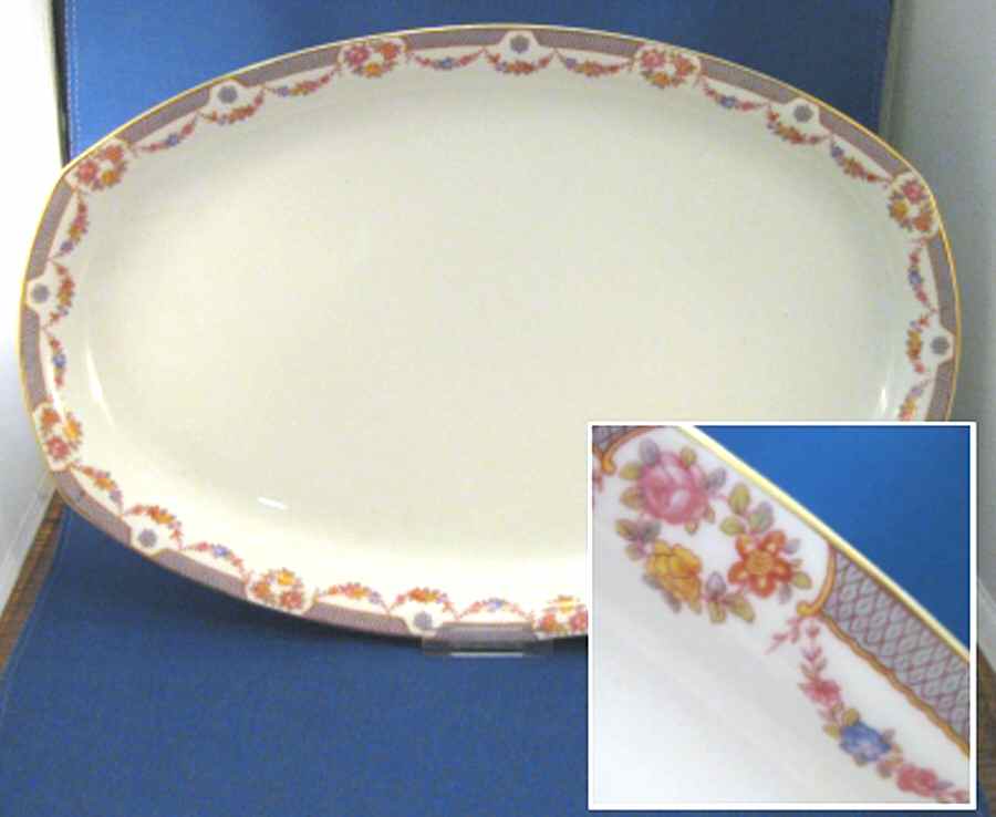 SCD20 17" Oval Serving Platter by Schonwald-1