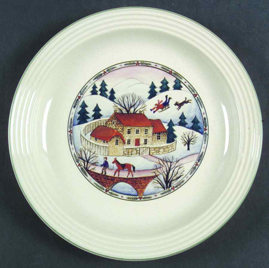Seasons Winter Salad Plate by Studio Nova-1