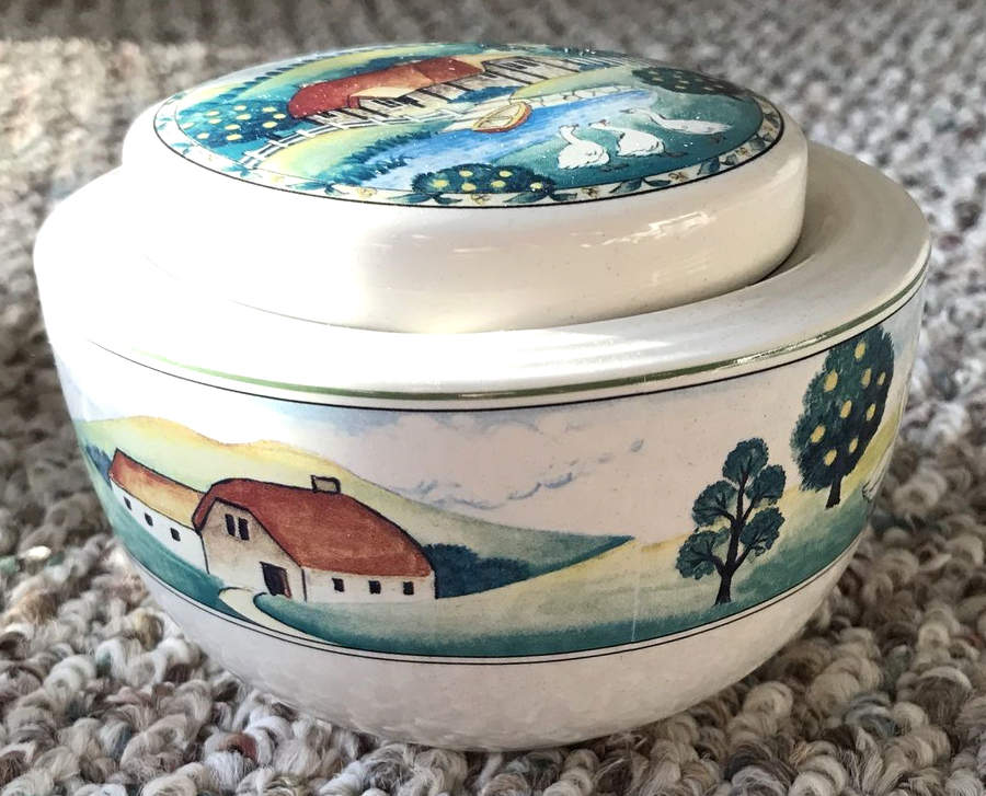 Seasons Autumn Sugar Bowl & Lid by Studio Nova-1