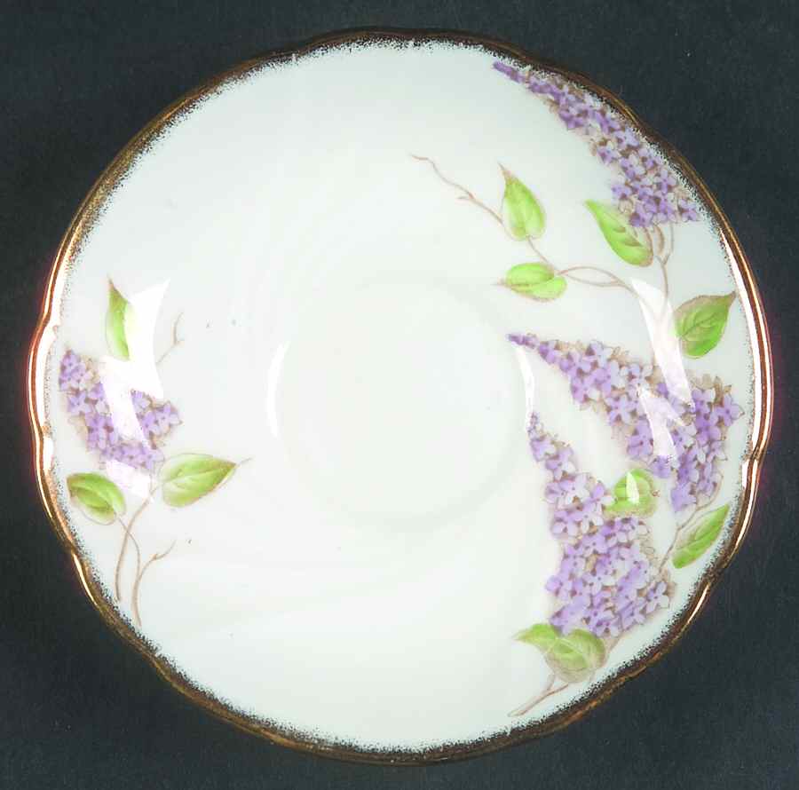 Lilac Saucer by Salisbury-1