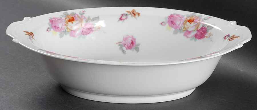 SAN33 11" Oval Vegetable Bowl by Sango-1
