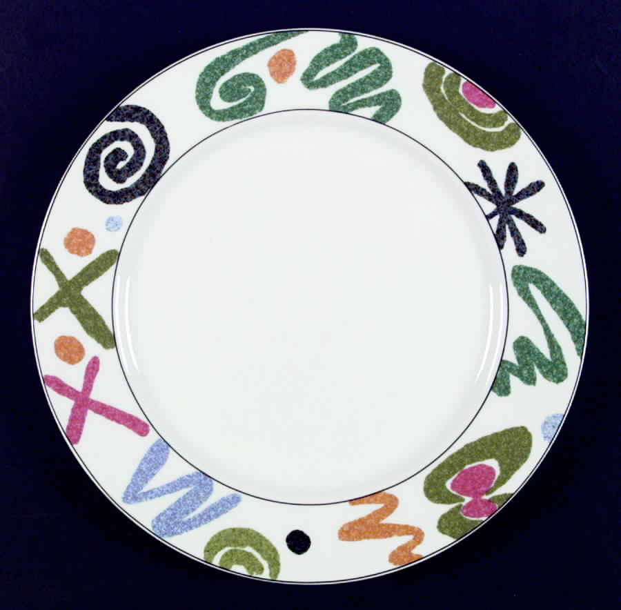 Color Vibe Dinner Plate by Studio Nova-1