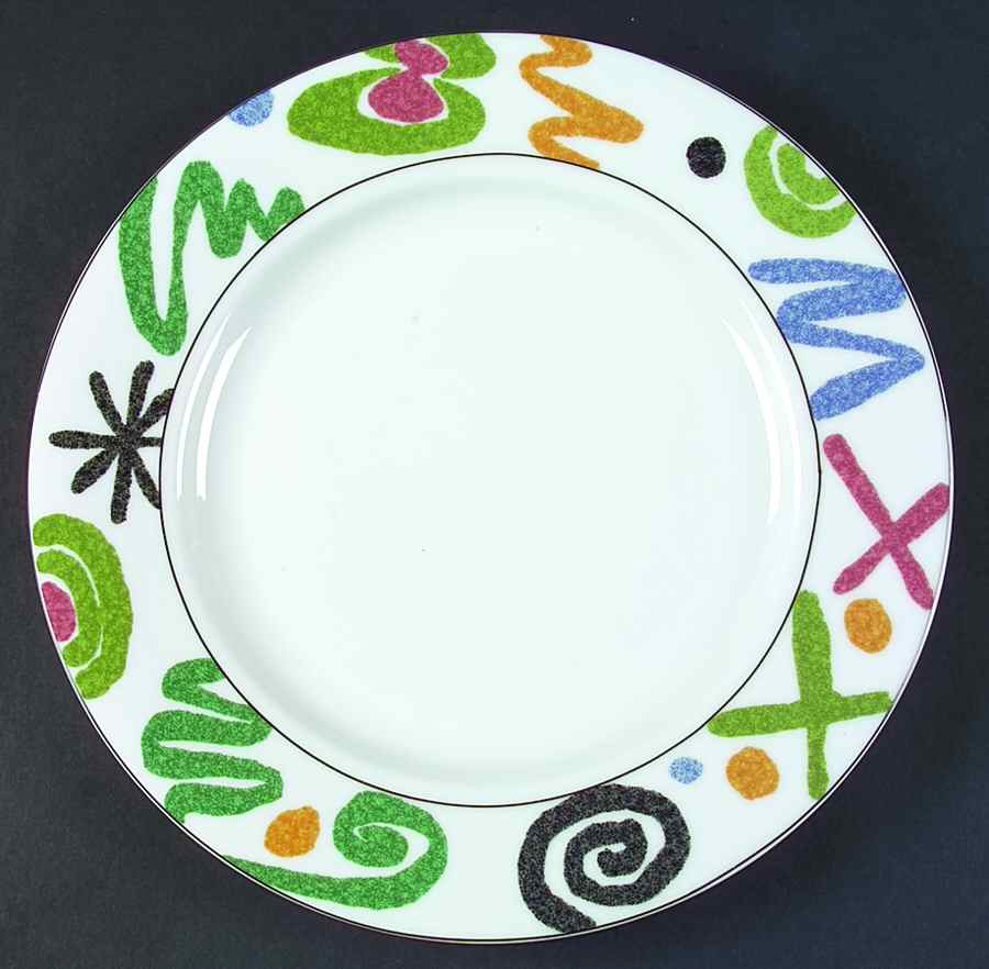 Color Vibe 12" Chop Plate (Round Platter) by Studio Nova-1