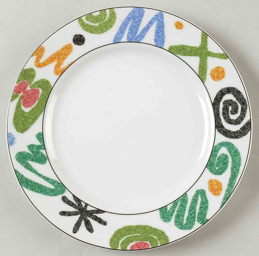 Color Vibe Salad Plate by Studio Nova-1