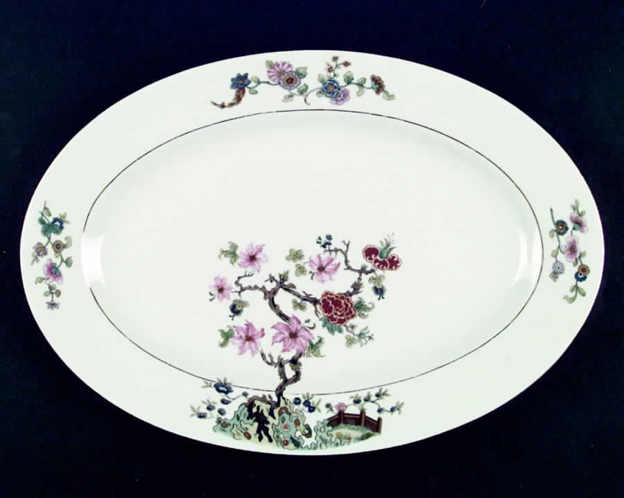 SCR31 12" Oval Serving Platter by Scherzer-1