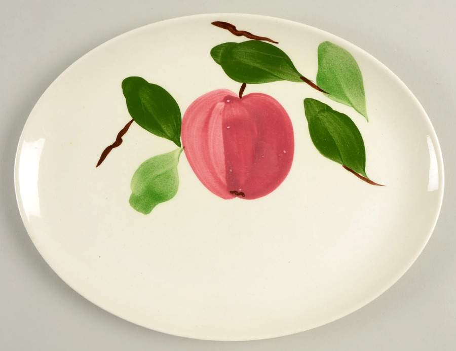 STT118 11" Oval Serving Platter by Stetson-1