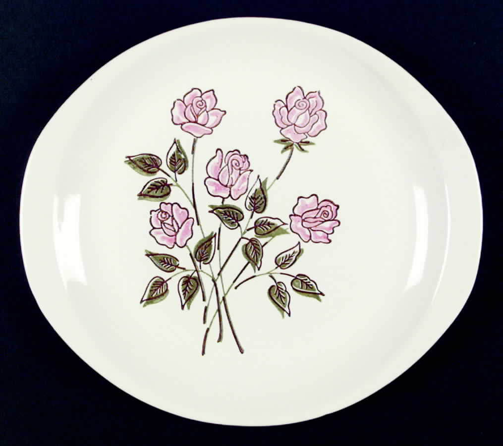 STT119 14" Oval Serving Platter by Stetson-1