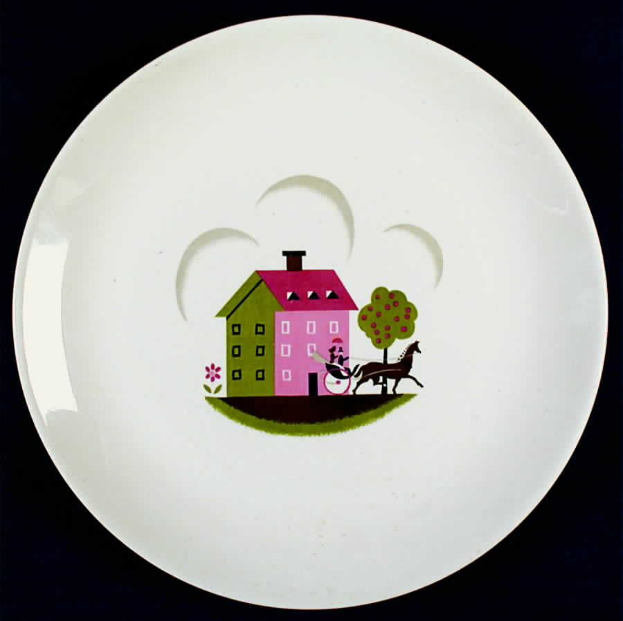 Sunday Afternoon Dinner Plate by Steubenville-1
